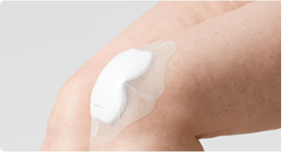 Biatain® Silicone Multishape en rodilla