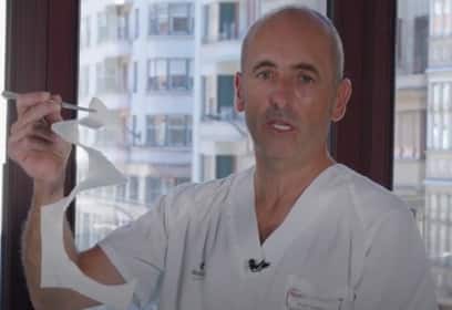 Biatain® Fiber en cinta. Cómo convertir una forma cuadrada en cinta.