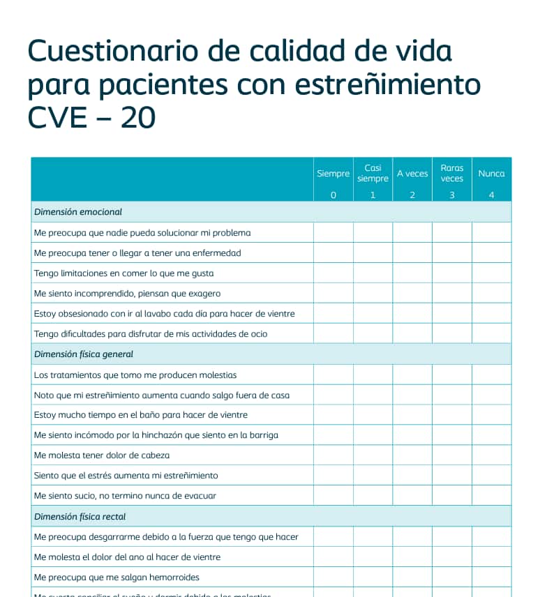 Cuestionario CVE - 20